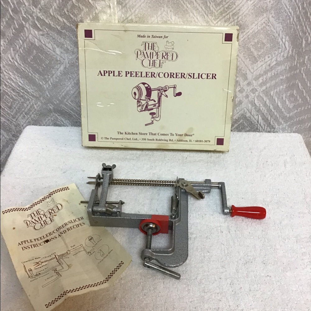 Pampered Chef Apple Peeler/Corer/ Slicer
